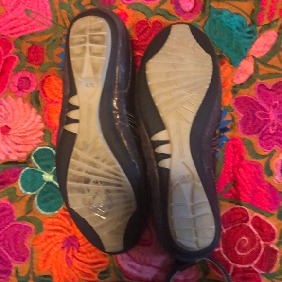 Strappy Flats Black Leather - Picture 5 of 5